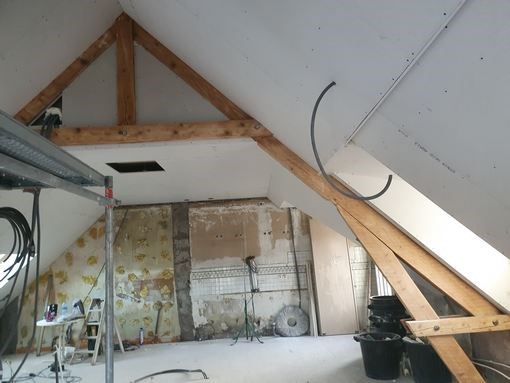 COLLETTI Construction neuve rénovation Agrandissement Travaux 74 platre placo La roche dur Foron Groisy