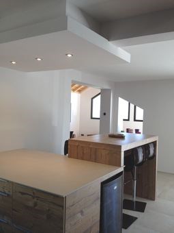 Placo et plâtre extension maison