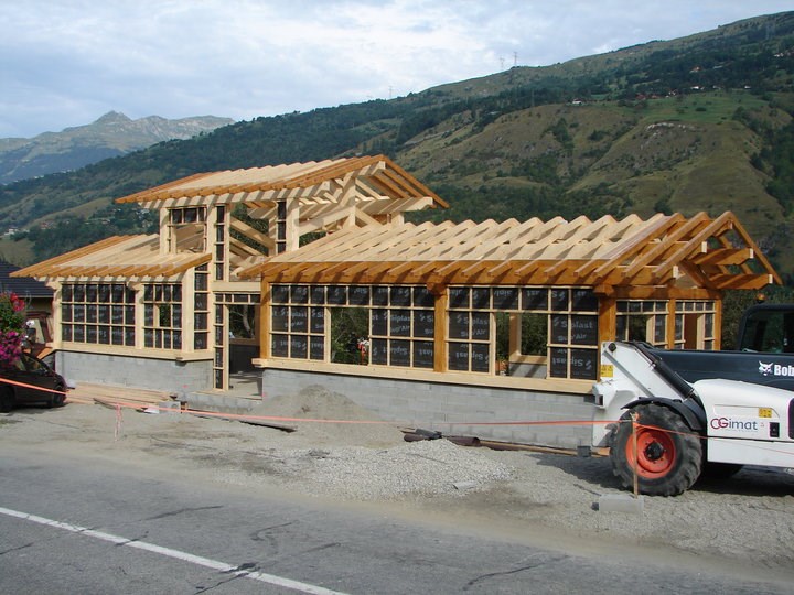 Construction Neuve Bois Local Pro Conception Esquisses Plans Permis de construire Suivi des travaux Réalisation Savoie
