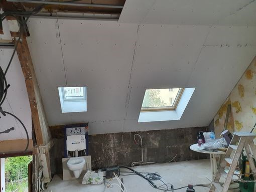 COLLETTI réno appartement isolation placo