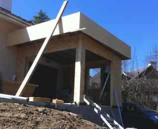 Villa Agrandissement pour cuisine Conception Travaux GROISY