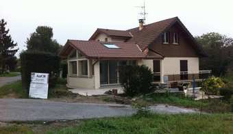 Agrandissement Rénovation Villa Conception Esquisses Plans Maitrise d'oeuvre  Permis de construire Projet Plans Suivi des travaux haute savoie Genevois Chablais